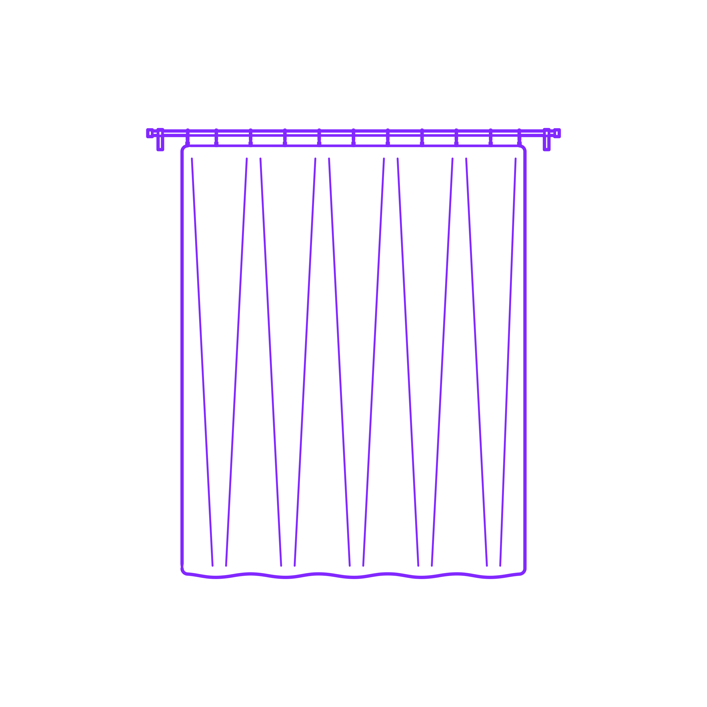 Buildings Window Curtains Ring Top Outline Drawing Svg Vector Free Vectors